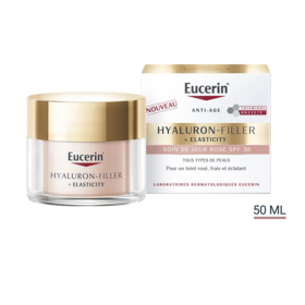 Eucerin Hyaluron Filler + Elasticity Soin De Jour Rosé SPF30 50ml