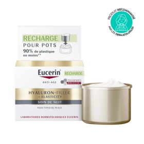 Eucerin Hyaluron-Filler + Elasticity recharge soin de nuit 50 ml – Peaux matures