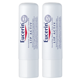 EUCERIN Soin actif Lip Activ  stick Lèvres - Lot de 2 x 4,8 g : 1 acheté = 1 offert