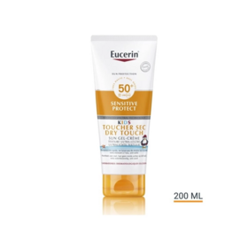 Eucerin Gel-crème solaire enfants toucher sec SPF 50+ 200ml