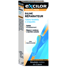 EXCILOR - Baume Réparateur Talons Fendillés & Craquelés - 50 ml