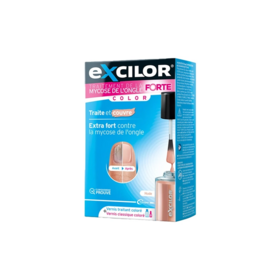 Excilor Traitement de la mycose de l'ongle Forte Color Nude 30ml