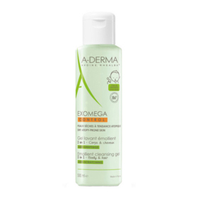 EXOMEGA - Control - Gel Lavant 2 en 1 Corps et Cheveux - 500 ml