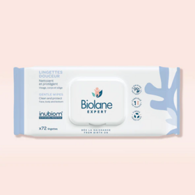 Biolane Expert Lingettes Douceur 72 Lingettes