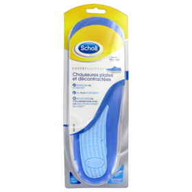 Scholl Expert Support Semelles de Confort Chaussures plates & décontractées T1 (P 35.5-40.5)