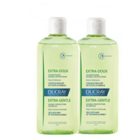 Ducray Extra-Doux Shampooing Dermo-Protecteur 2x400 ml