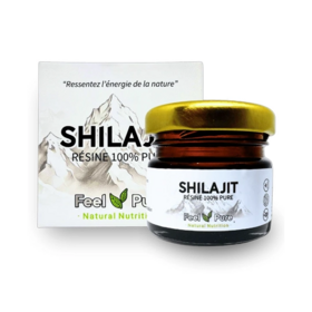 Feel Pure Résine de Shilajit 100% Pure 30 g