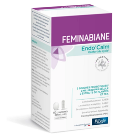 Pileje Feminabiane Endo'Calm Confort du cycle 60 comprimés + 30 gélules