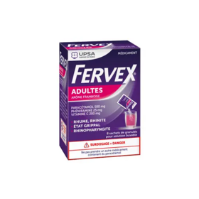 Fervex Adultes Framboise  8 sachets