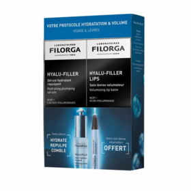 Filorga Hyalu-Filler Coffret Protocole Hydratation et Volume – Sérum 30 ml + Hyalu-Filler Lips 4 g offert