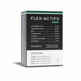 Flex Actifs Articulations Aragan 60 gélules – Souplesse articulaire et tissus conjonctifs