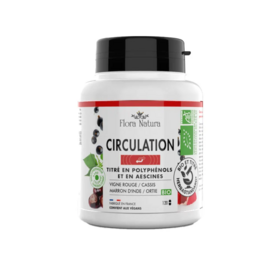 Flora Natura Complexe 4+ circulation 120 gélules – circulation veineuse et jambes légères