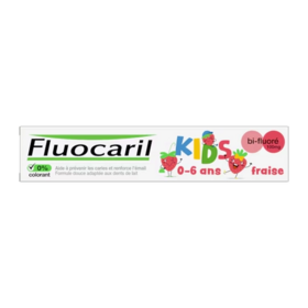 Fluocaril Dentifrice Kids Gel fraise Bi-Fluoré 50ml
