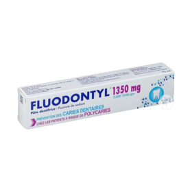 Fluodontyl 1350 mg Dentifrice 75 ml – Médicament fluoré contre les caries