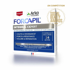 Arkopharma Forcapil Integral Expert 168 gélules – Chute, croissance et force des cheveux