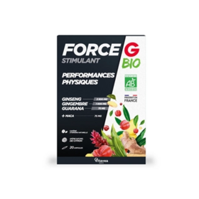 Force G Stimulant - Performances physiques 20 ampoules