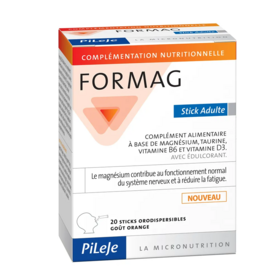 Pileje Formag adulte 20 sticks orodispersibles