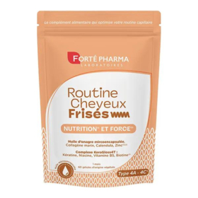 Forté Pharma Expert Routine Cheveux Frisés – complément capillaire 60 gélules