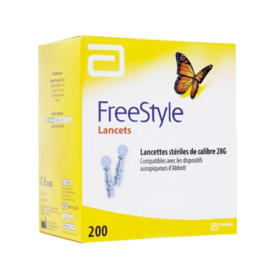 FreeStyle Papillon lancets Lancettes 200 unités