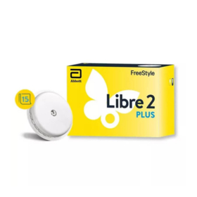 Abbott Freestyle Libre 2 + 1 Capteur – capteur de glycémie en continu sans piqûre, suivi facile et précis du diabète