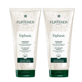 Furterer Triphasic Shampooing antichute aux huiles essentielles 2 x 200 ml