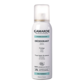 Gamarde Déodorant spray hygiène douceur 100 ml – déodorant peaux sensibles