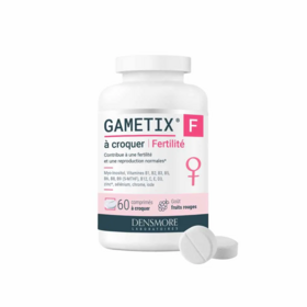Gametix F Fertilité Femmes Densmore - 60 comprimés à croquer