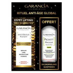 Garancia Mystérieux Repulpant 30 ml + Pschitt Magique Nouvelle Peau 10 ml Offert – Rituel Anti-âge Global