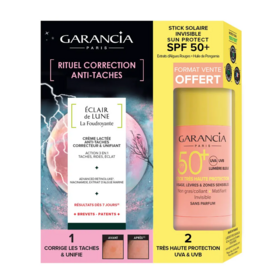 Garancia Éclair de Lune Rituel Correction Anti-Taches routine éclat et taches pigmentaires