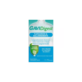 GaviDigest Flatulences & ballonnements 30 gélules – traitement confort digestif