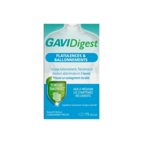 GaviGest Flatulences et Ballonnements 30 comprimés