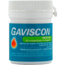 Gaviscon Menthe - 20 comprimés