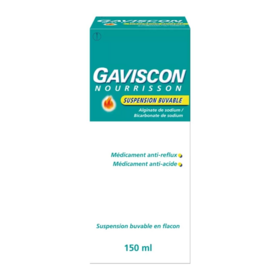 Gaviscon Nourrisson Suspension Buvable 150 ml – Médicament contre le reflux gastro-œsophagien du nourrisson