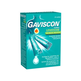 Gaviscon Suspension Buvable - 24 sachets – Médicament contre les brûlures d’estomac et reflux