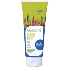 Gel Corps et Cheveux 2 en 1 Sans Savon Bio - 100 ml