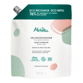 Gel Douche Douceur Recharge Bio - 1 l