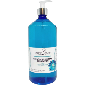 Gel Douche Surgras Sans Savon Fleur de Lotus - 1 litre