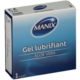 Gel Lubrifiant Aloe Vera - Lot de 3 dosettes x 4.5 g
