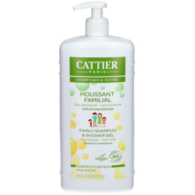 Gel Moussant Familial Corps & Cheveux Bio - 1 litre