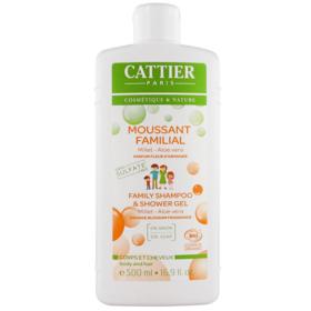 Gel Moussant Familial  'sans Sulfate' Corps & Cheveux Bio - 500 ml