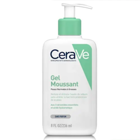 Cerave Gel Moussant Peaux Normales à Grasses 236ml