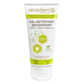Gel Nettoyant Déodorant Pieds, Corps et Aisselles - au Miel Bio - 200 ml 