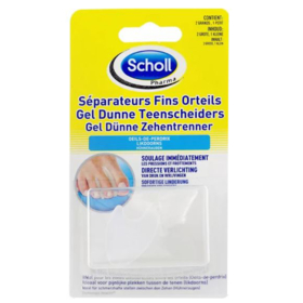 GELACTIV - Séparateurs Fins Orteils - Lot de 3 séparateurs