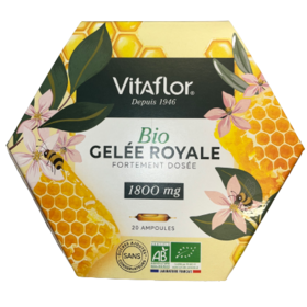 Gelée Royale Bio 1800 Mg - 20 Ampoules de 10 ml