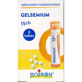 Boiron Gelsemium 15 CH - 3 Tubes granules