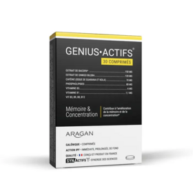 GENIUS ACTIFS 30 comprimés