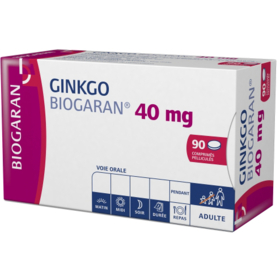 Ginkgo 40 mg 90 comprimés