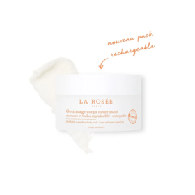 La Rosée Gommage corps nourrissant rechargeable 200 g