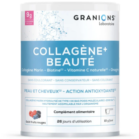 Granions Collagène + Beauté Fruits Rouges 275 g – Peau, cheveux et ongles