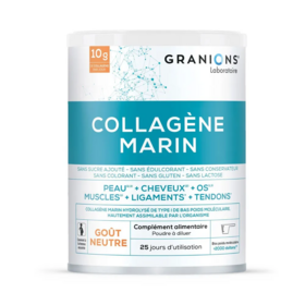 Granions Collagène Marin Type I Goût Neutre 258g – Peau, articulation, tonicité